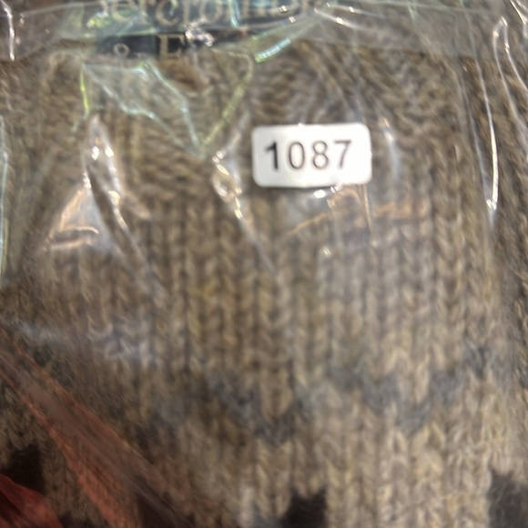 Vintage Abercrombie & Fitch Isle Nordic Crewneck muscle Sweater size large EUC - Picture 9 of 9